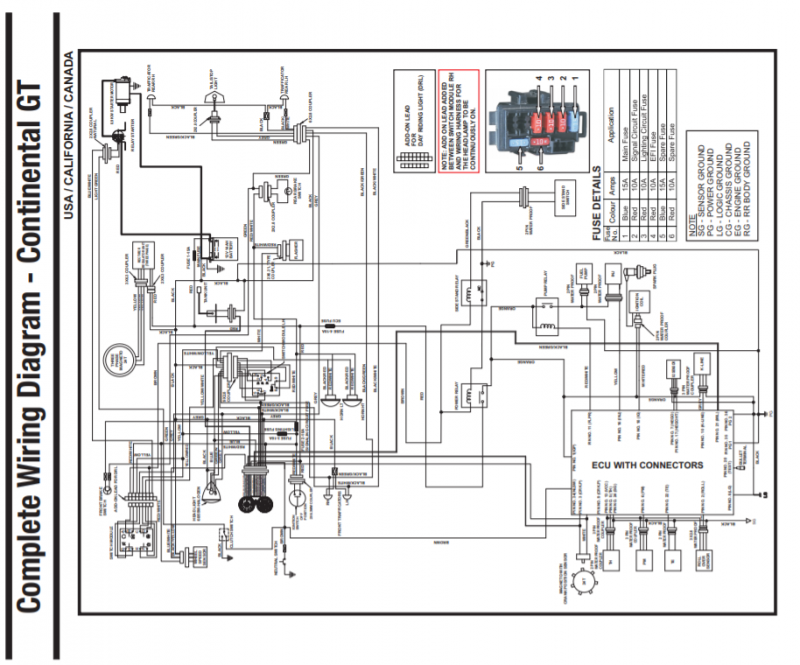 EFI B5 Wire diagram